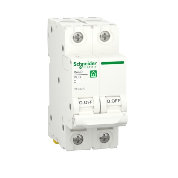 مفتاح اتوماتيك Resi9 شنيدر(MCB) 6-63 Amp ثنائى 4.5كيلو
