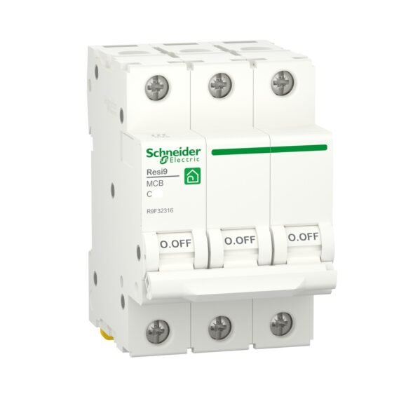 مفتاح اتوماتيك Resi9 شنيدر(MCB) 6-63 Amp ثلاثى 4.5كيلو