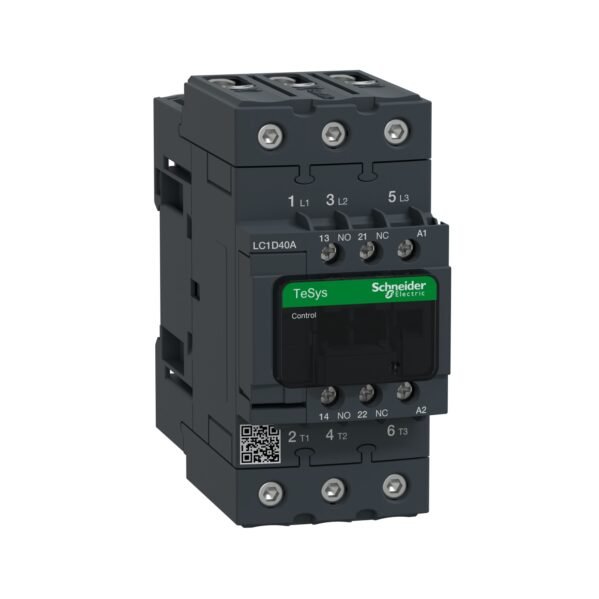 كونتاكتور شنيدر (40 أمبير) LC1D40M7 ثلاثى الاقطاب كويل 220V