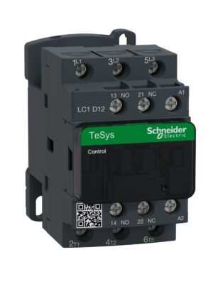 كونتاكتور شنيدر (12 أمبير) LC1D12M7 ثلاثى الاقطاب كويل 220V