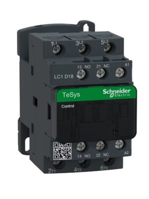 كونتاكتور شنيدر (18 أمبير) LC1D18M7 ثلاثى الاقطاب كويل 220V