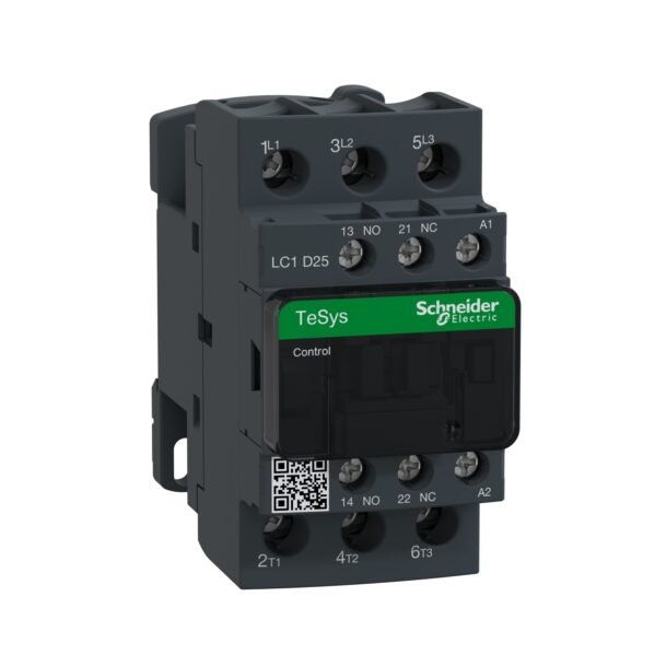 كونتاكتور شنيدر (25 أمبير) LC1D25M7 ثلاثى الاقطاب كويل 220V