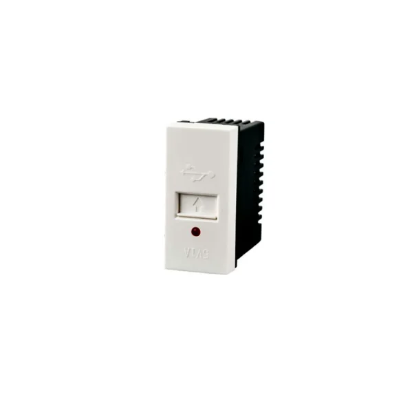 لقمة شاحن USB سانشى- أبيض (sh1120)