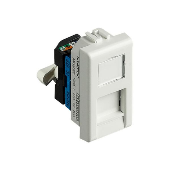لقمة نت CAT6 بتشينو ماتيكس إيدج -أبيض (AM5979C6)