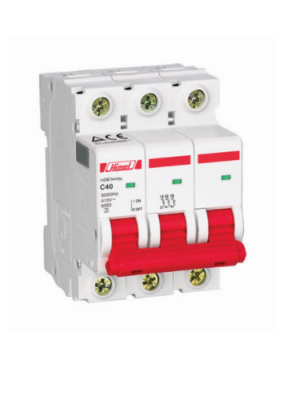 مفتاح اتوماتيك هيمل(MCB) 6-63 Amp ثلاثى 6كيلو